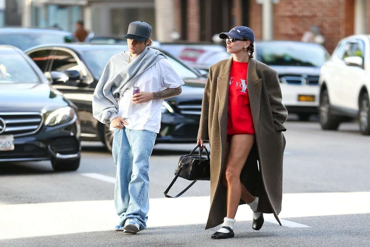 Hailey Bieber Rocks the “No Pants” Trend in 2023