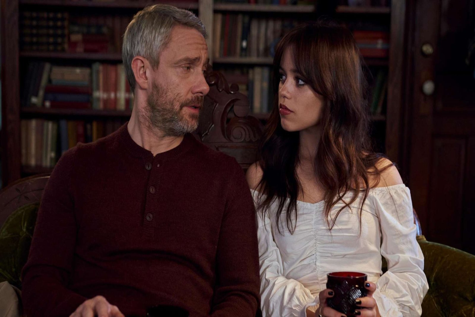 Jenna Ortega's Intimate Scenes with Martin Freeman in 'Miller's Girl' Spark Outrage and Controversy